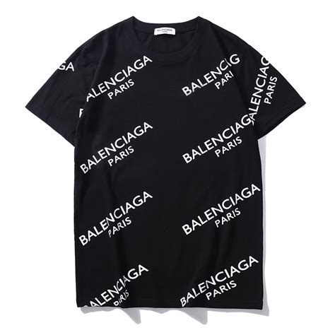 balenciaga mens t shirt letters on back replica